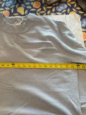 Athleta ice blue Hawthorne sweater sz XL